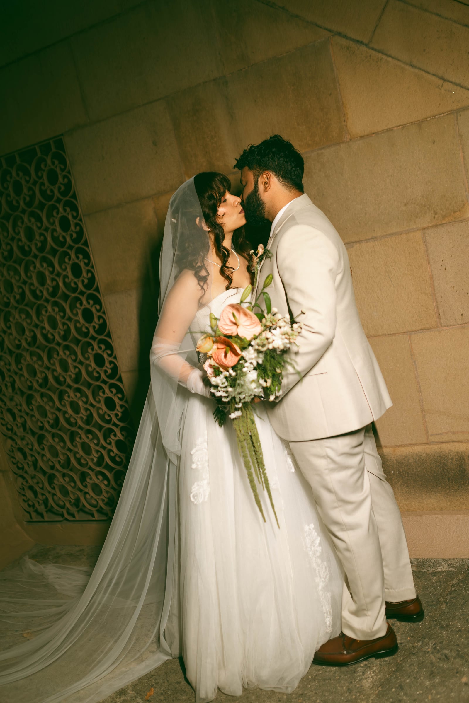 Elita and Spencer’s wedding portrait